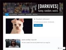 Tablet Screenshot of darkives.com